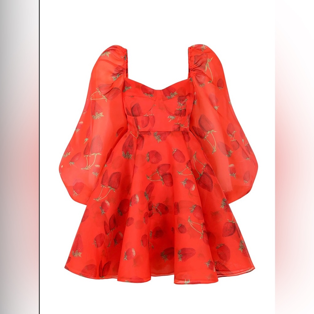 Selkie Strawberry Princess Dress 🍓